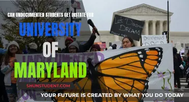 Undocumented Students: In-State Tuition at University of Maryland?