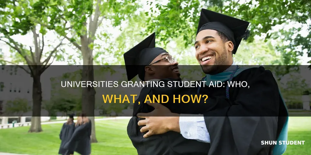 can universities give out grants to students