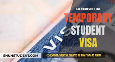 Universities' Power to Issue Temporary Student Visas