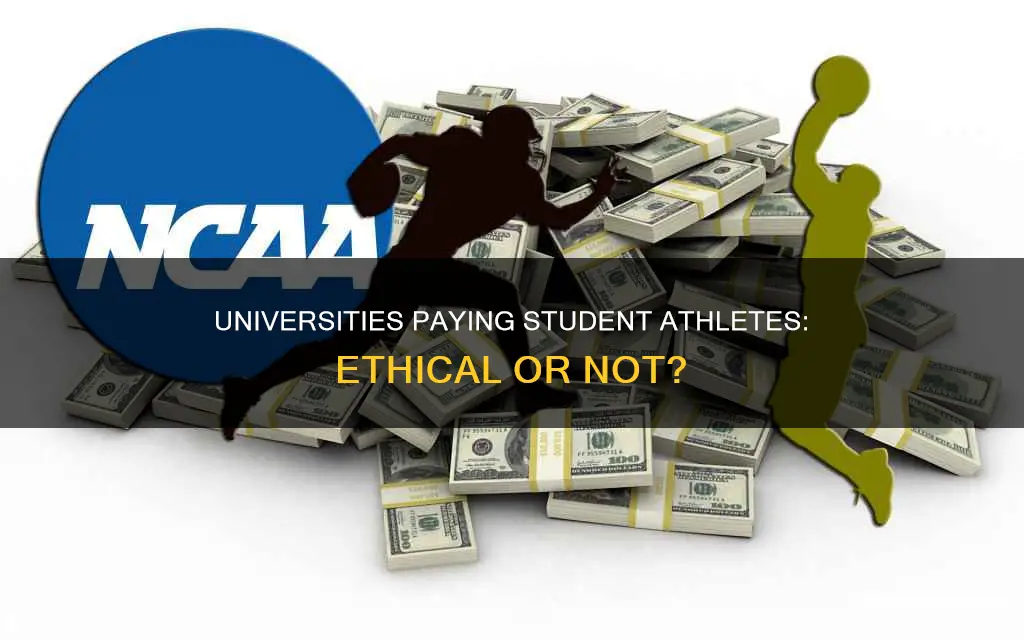 can universities pay student athletes