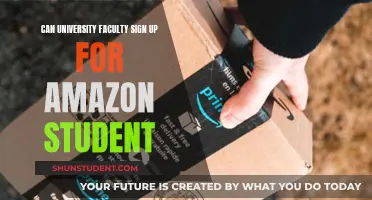 University Faculty: Amazon Student Sign-Up Simplified