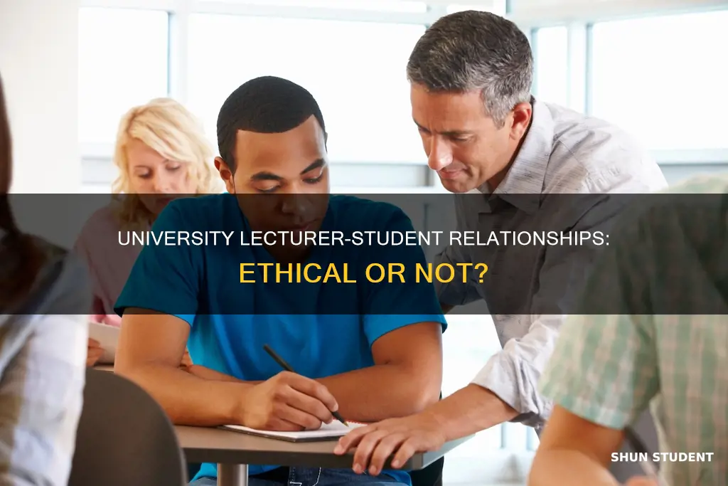 can university lecturers date students
