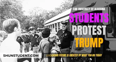 Alabama Students' Right to Protest Trump