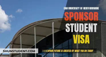 Does the University of Hertfordshire Sponsor Student Visas?