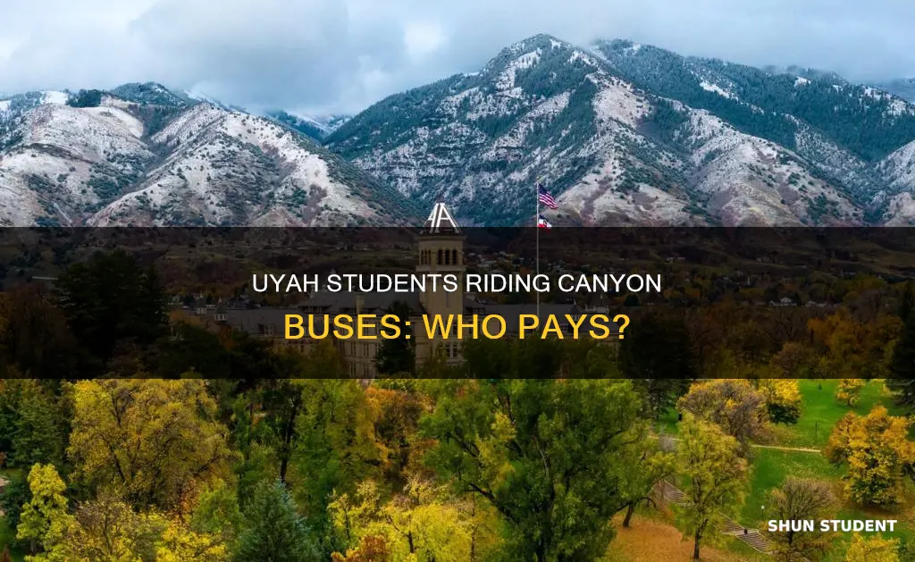 can university of uyah students ride canyon buses free