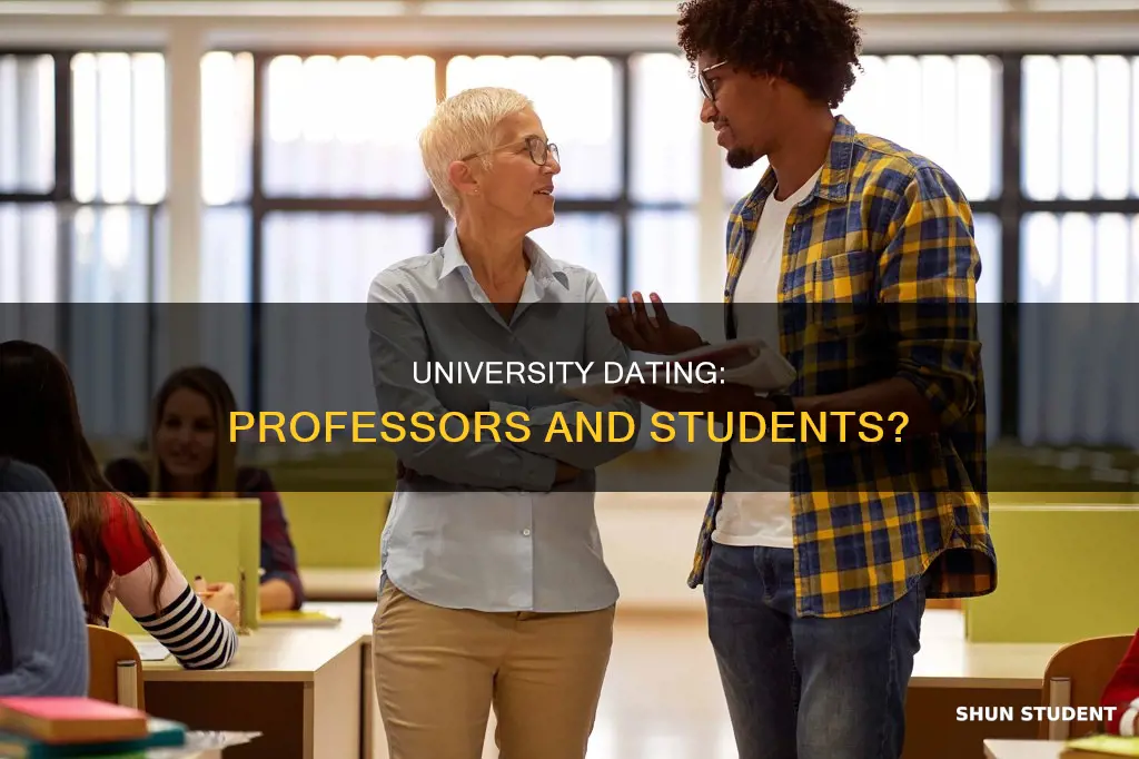 can university professors date students