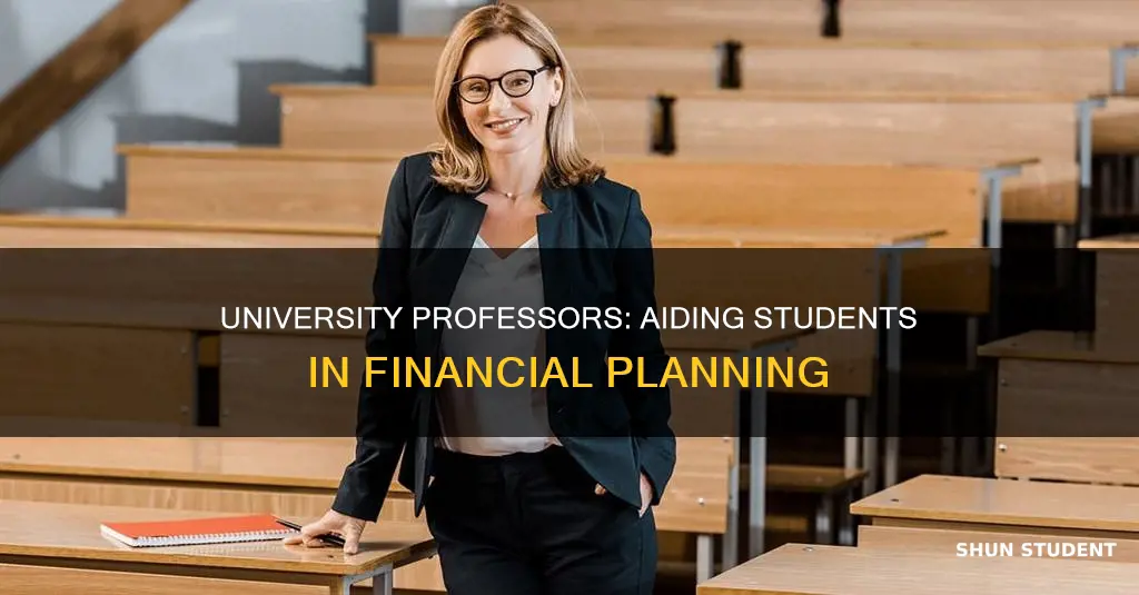 can university professors help students in finance