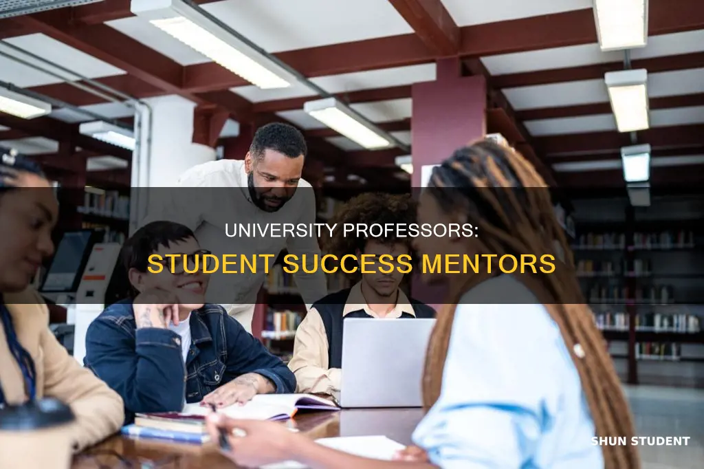 can university professors help students