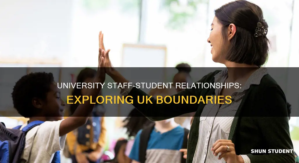 can university staff date students uk