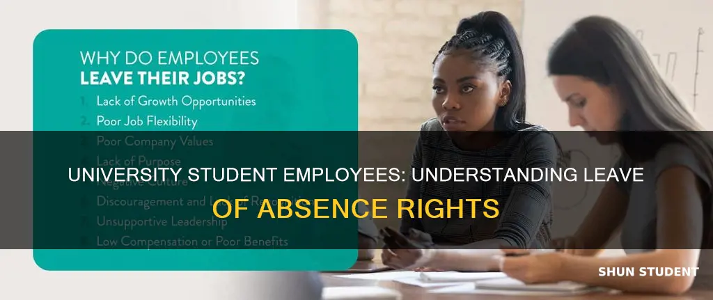 can university student employees get leave of absence