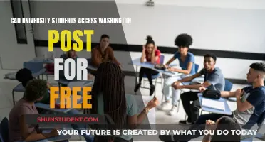 University Students: Access Washington Post for Free?
