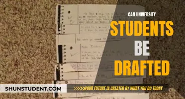 University Students and the Draft: Who's Eligible?