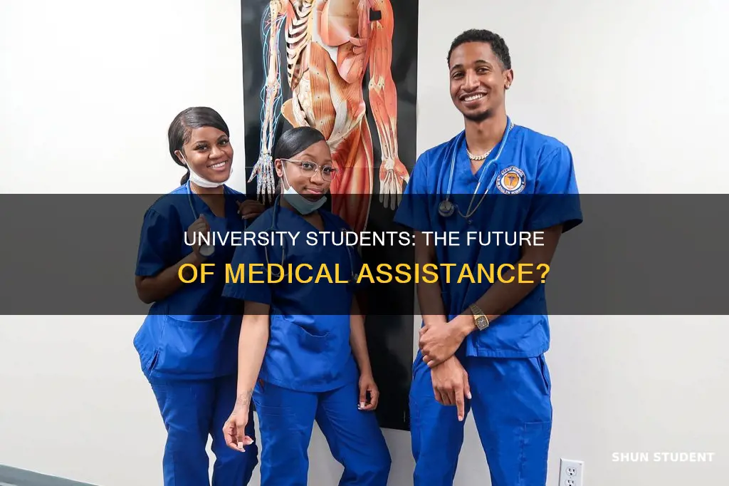 can university students be medical assisstans