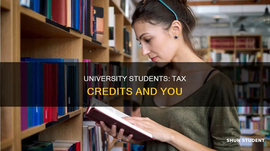 can university students claim tax credits