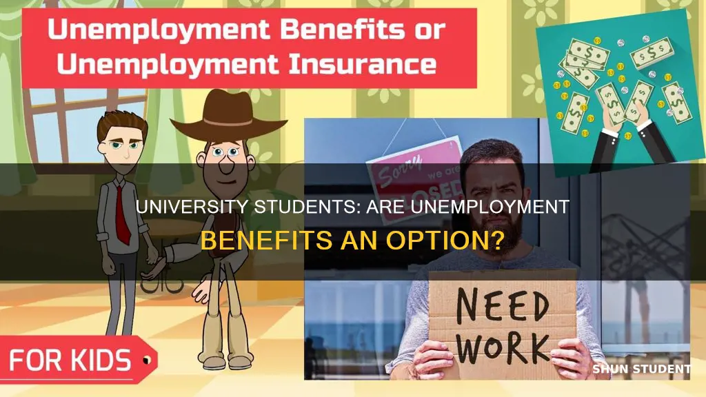 can university students claim unemployment benefit