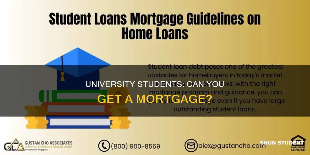 can university students get a mortgage