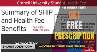 University Students: Free Prescriptions?