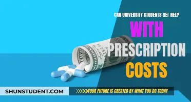 University Students' Prescription Cost Support: What's Available?