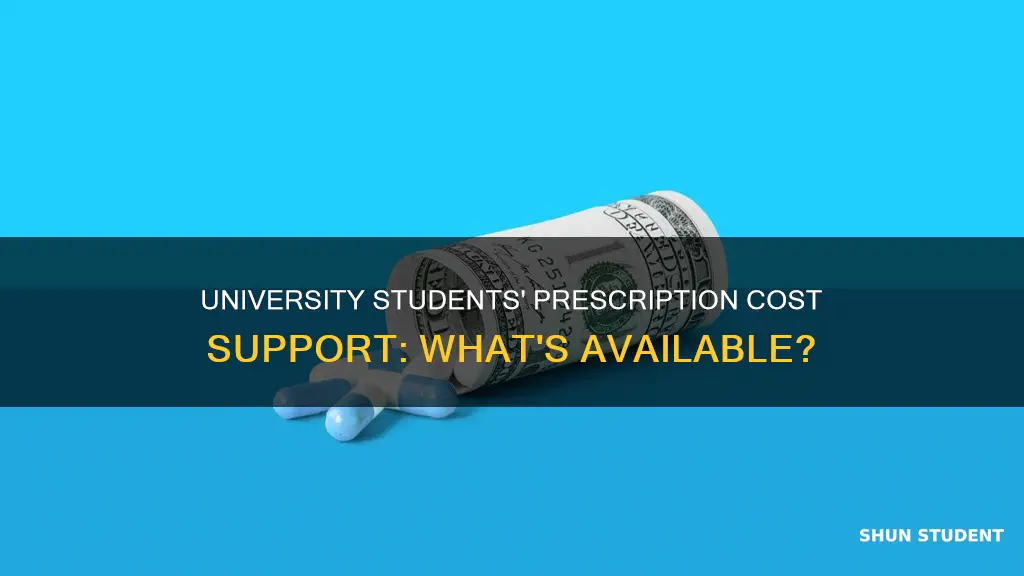 can university students get help with prescription costs