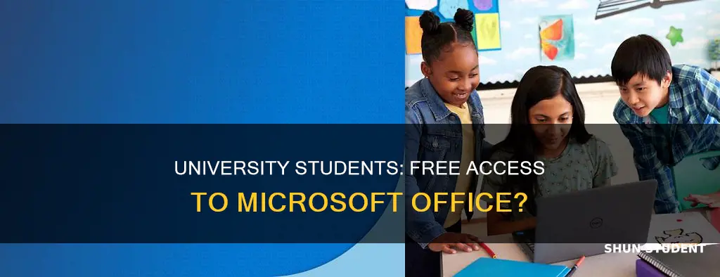 can university students get microsoft office for free