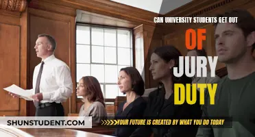 University Students: Exempt from Jury Duty?