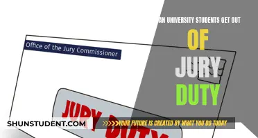 University Students: Exempt from Jury Duty?