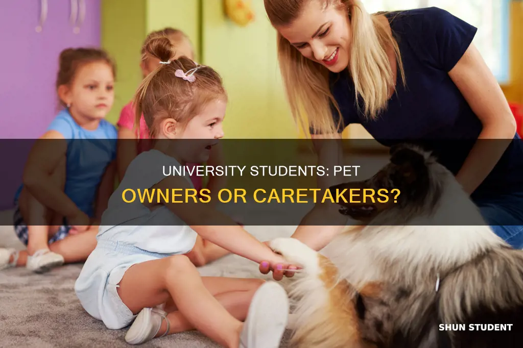 can university students take care of pets