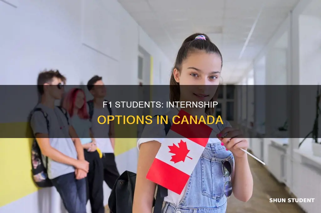 can us f1 students intern in canada