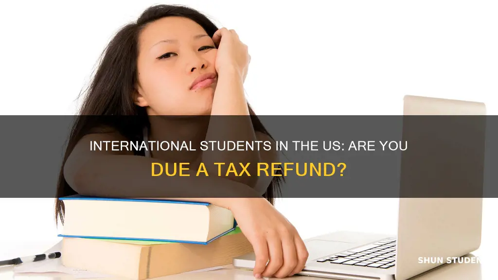 can us international students get tax refund