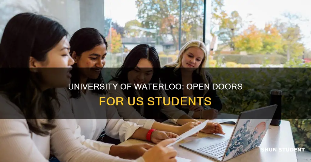 can us students go to university of waterloo