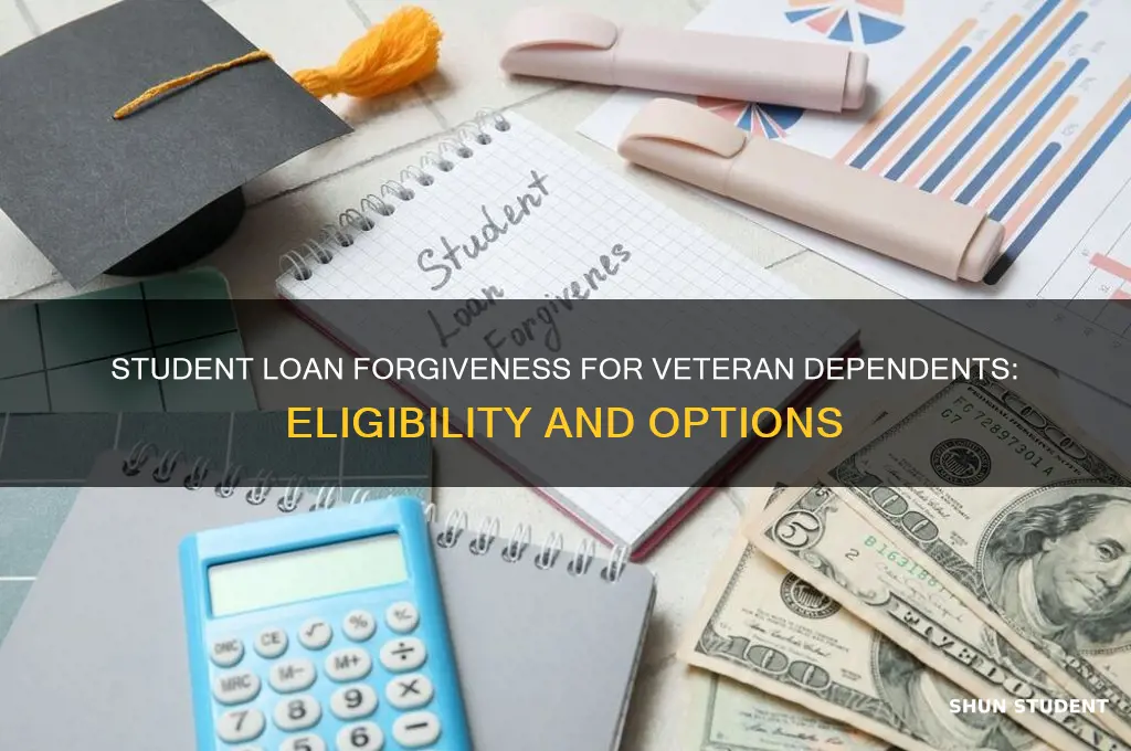 can veteran dependents get student loan forgiveness