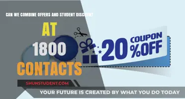 Maximize Savings: Combining Offers with Student Discounts at 1800 Contacts