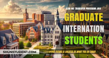 Transferring as an International Grad Student: JHU's Possibilities