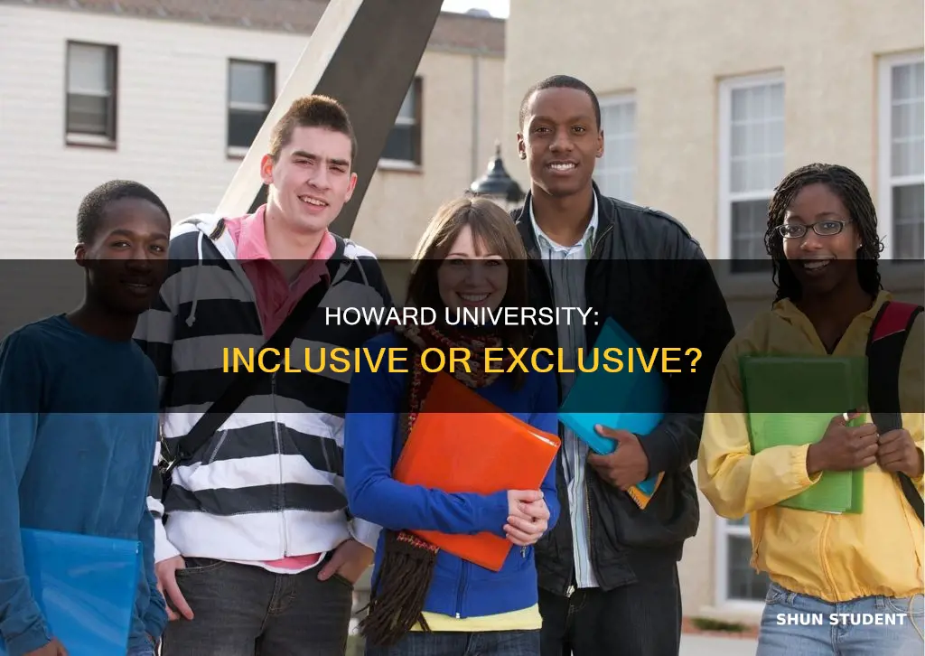 can white students go to howard university