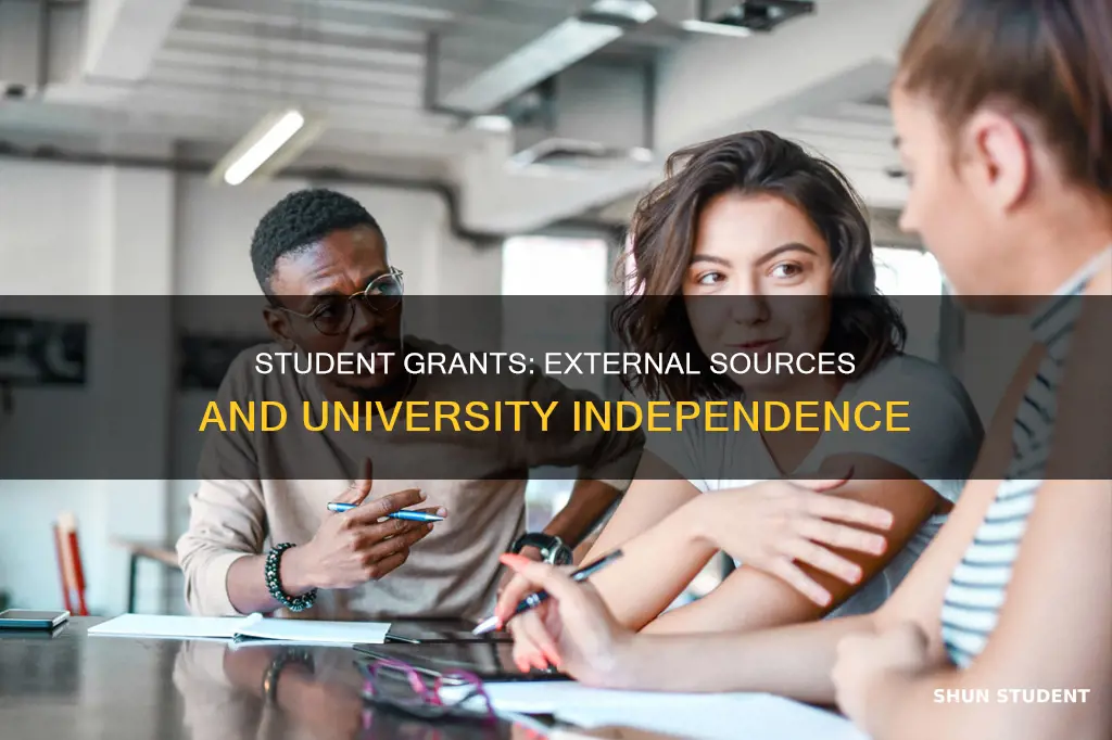 can you apply for student grants outside of the university