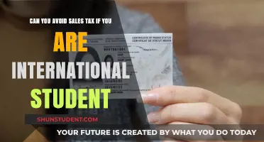 International Students: Avoiding Sales Tax Legally