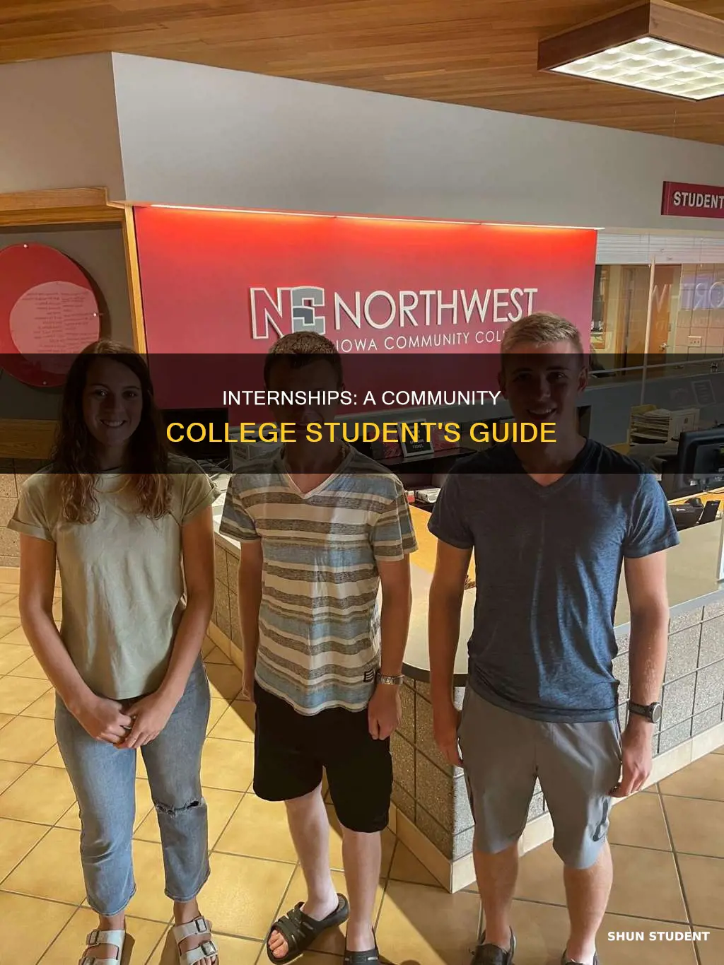 can you be an intern as a community college student