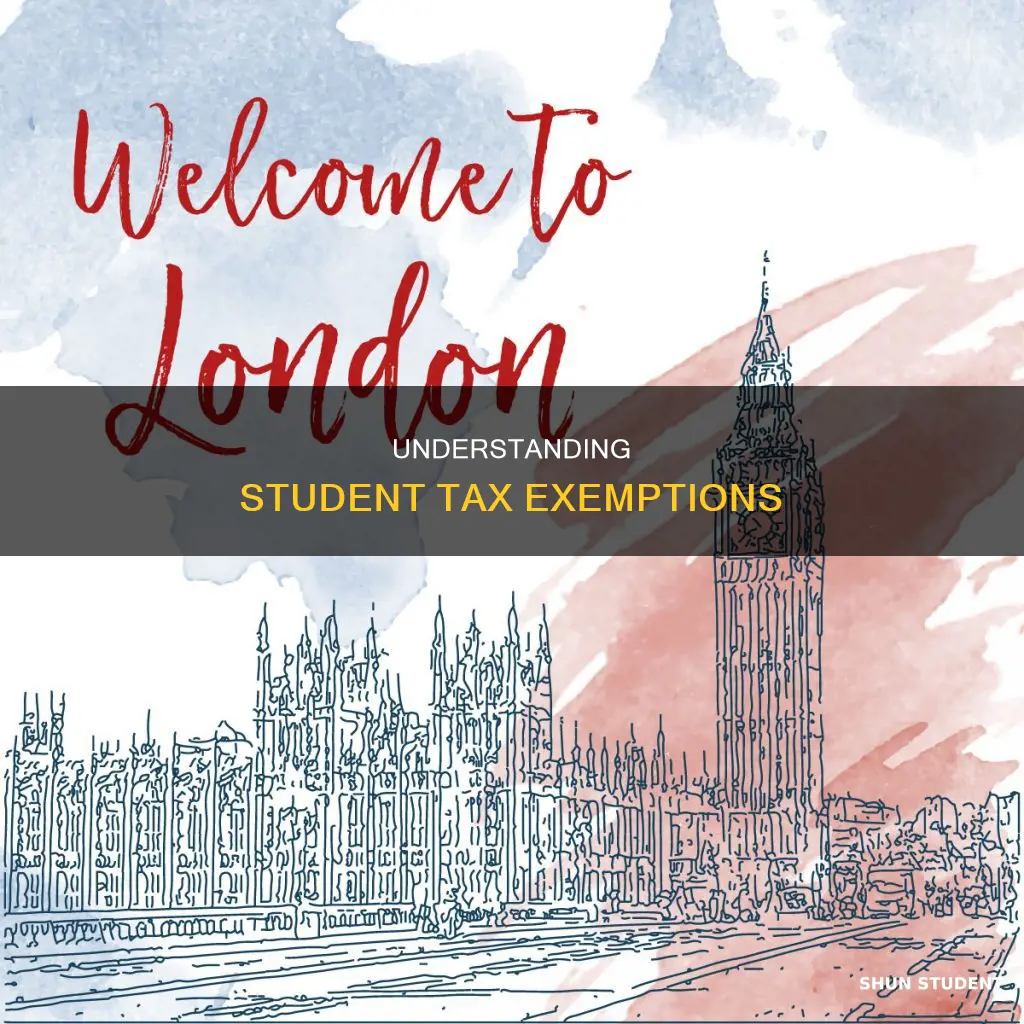 can you be exempt from paying taxes as student
