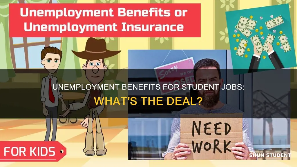can you collect unemployment from student job at university