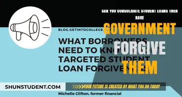 Consolidate Student Loans: Can Government Forgiveness Follow?