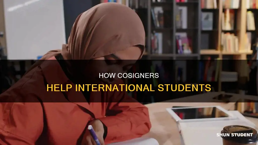 can you cosign for international student