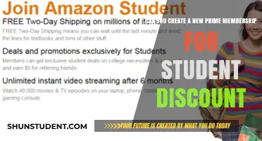 Unlock Student Savings: Creating a New Prime Membership for Discounts