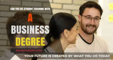 Student Teaching with a Business Degree: Exploring Alternative Career Paths