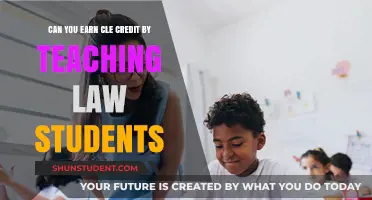 Teaching Law Students: A Path to Earning CLE Credit?