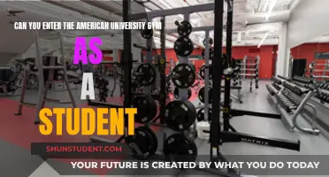 Accessing American University Gym as a Student