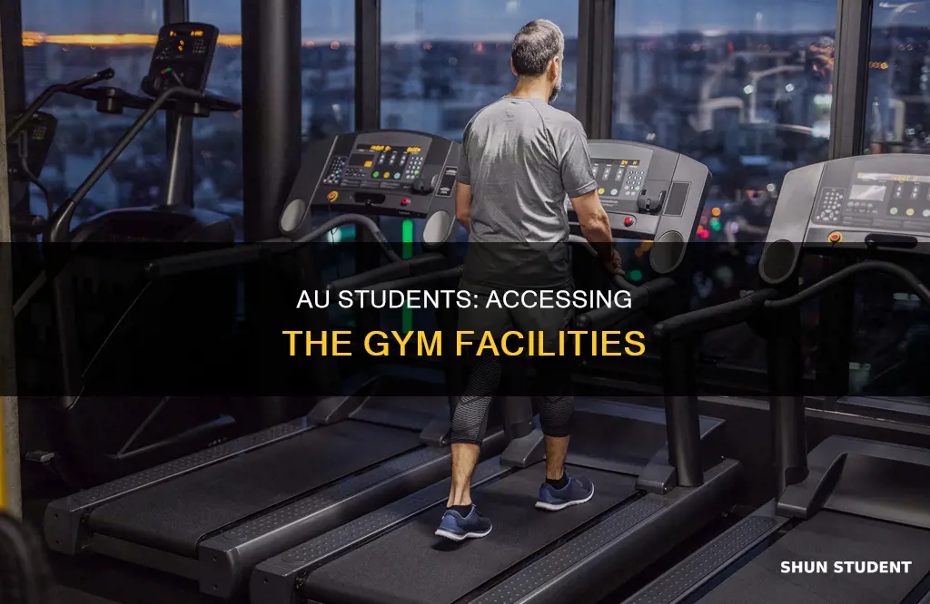 can you enter the american university gym as a student