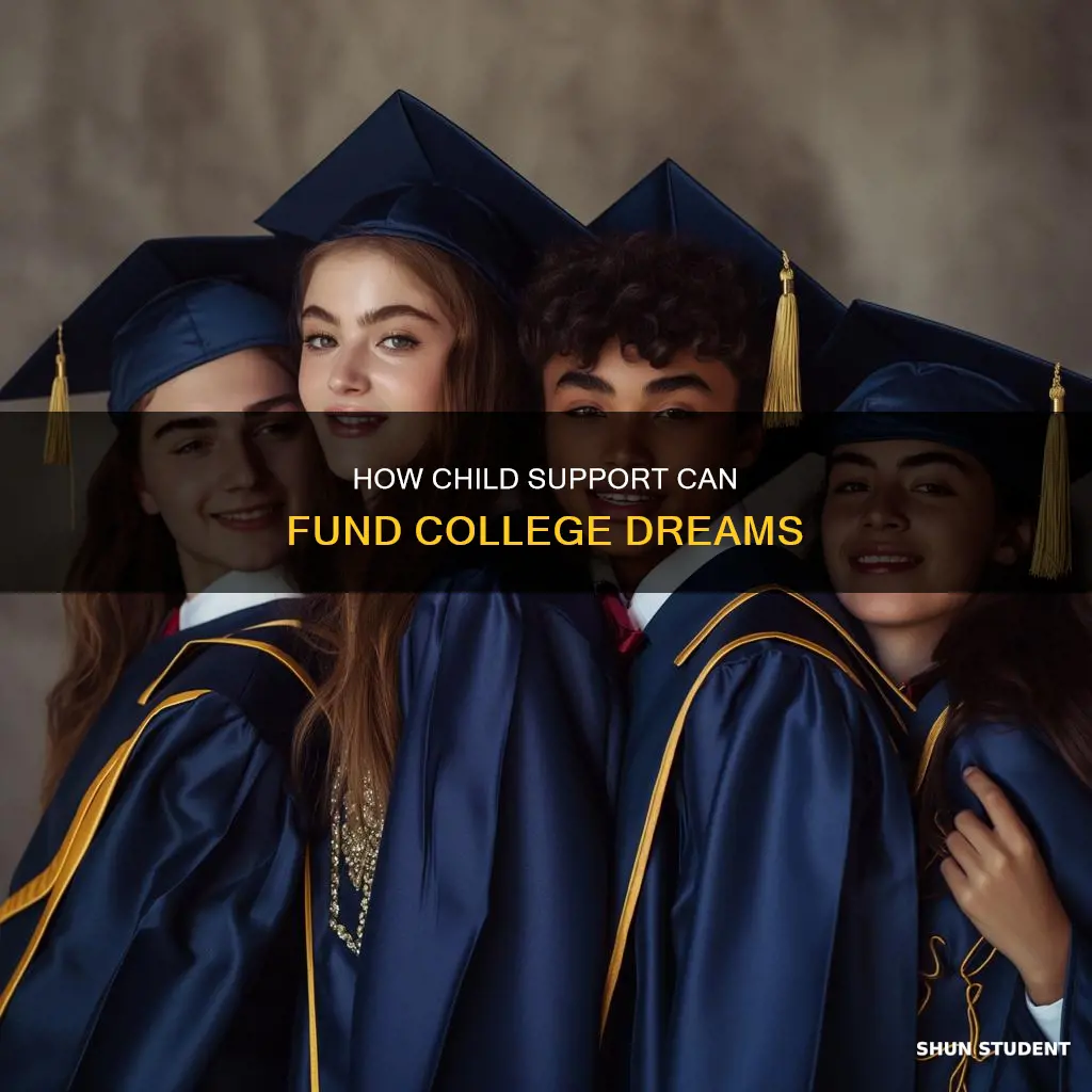 can you expand child support to pay college students