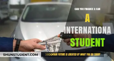 International Students: Financing a Car