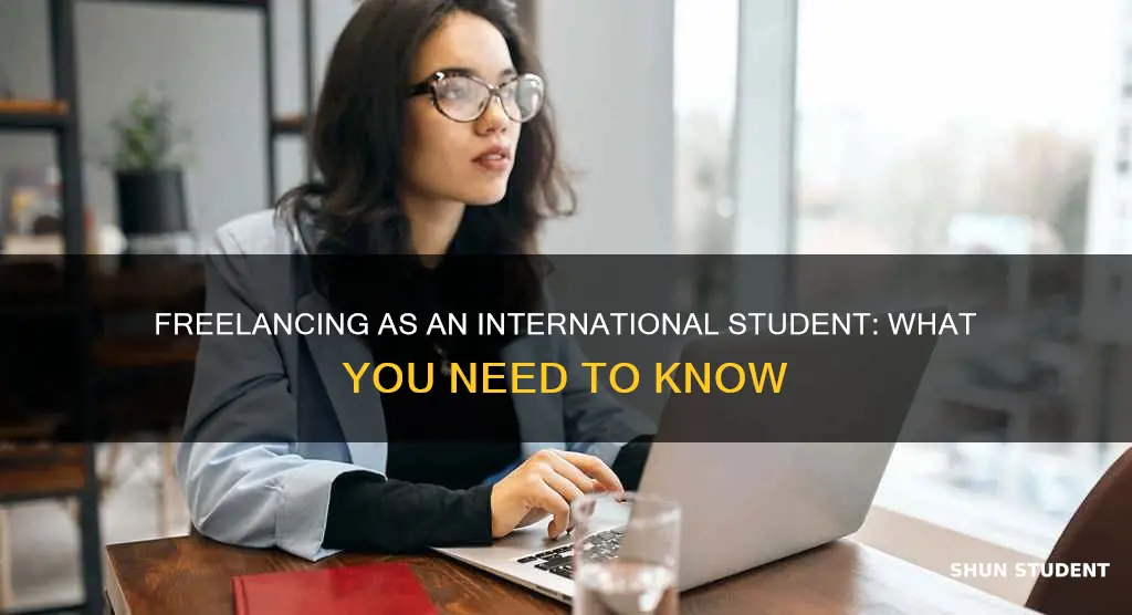 can you freelance as an international student
