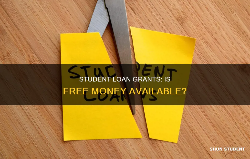 can you get a grant to pay off student loans